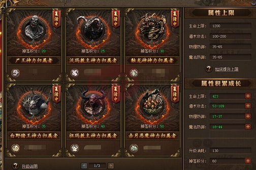 红月传说提升神力属性